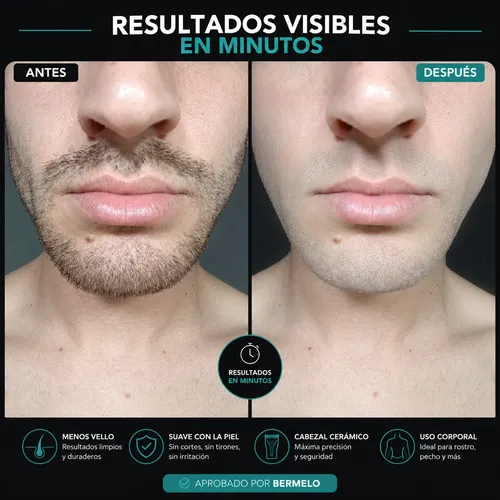 Maquina De Afeitar Corporal Hombre Razor Recargable Usb