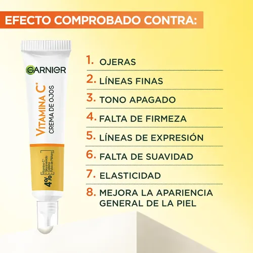 Crema De Ojos Vitamina C Garnier 15ml