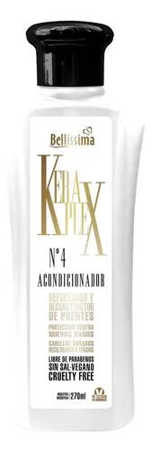 Bellissima Keraplex Acondicionador Reforzador Nº 4 X 270 Ml