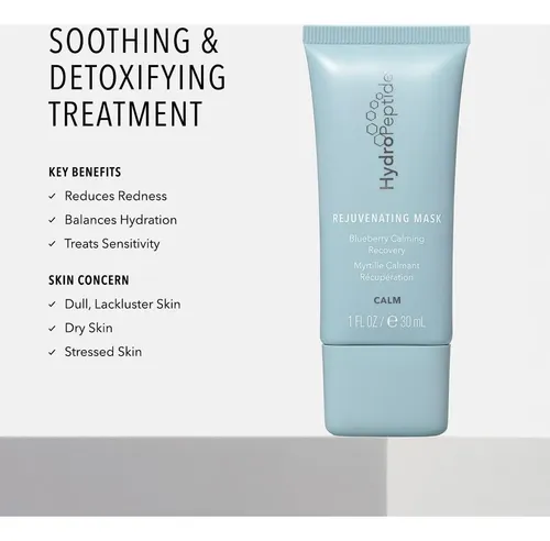 Mascarilla Hydropeptide Rejuvenecedora Con Arándano Y