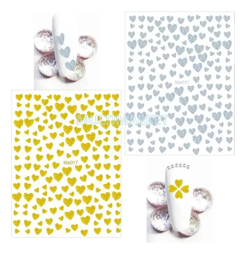 2 Stickers Para Uñas 3d Autoadhesivos – Nail Art
