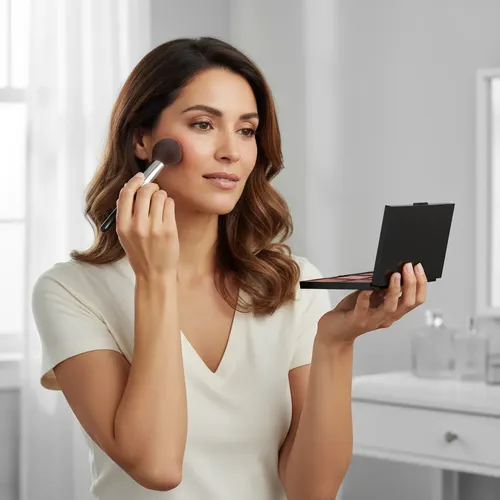 Set Maquillaje Sk Iluminador Bronzer Y 2 Rubores De Violetta