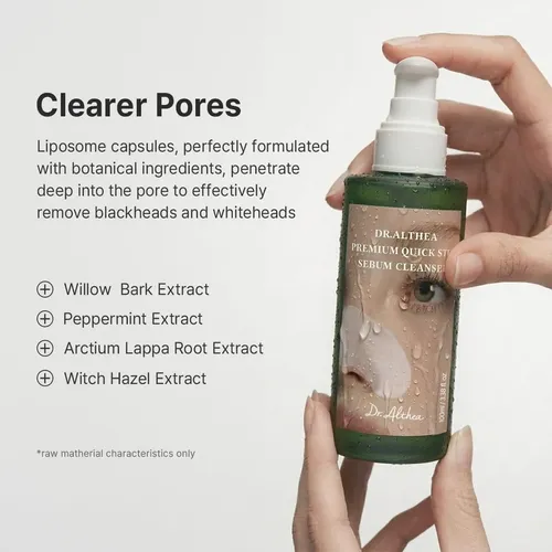 Dr. Althea Premium Quick Step Sebum Limpiador Poros 100ml