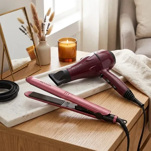 Pack Revlon Rvdr5230la2a Secador De Pelo Y Pinza De Cabello