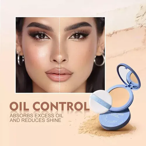 Para Bh Polvo Facial Oil Control, Polvo Mate, 4 Units, Space 4pcs 01 Marfil Clásico