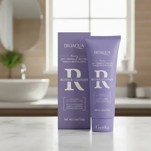 Jabon Limpiador Facial Retinol Antiarrugas 100g Bioaqua