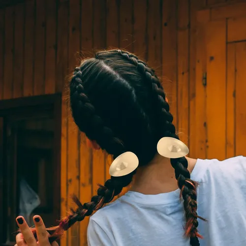 Cintas Para Cabello Metálicas En Forma Ovalada Y Geométrica