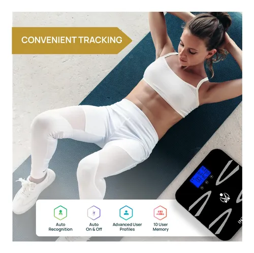 Báscula Analizadora Corporal Inevifit Medidor Digital De C