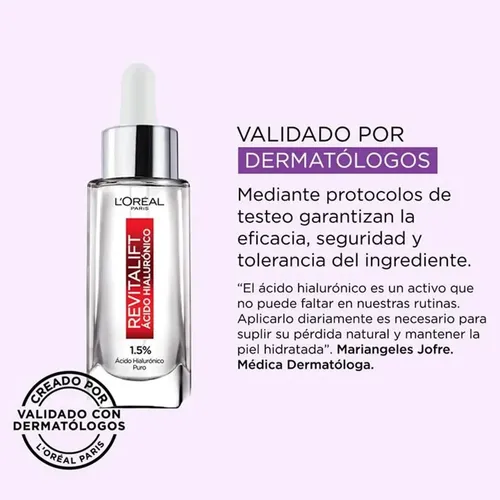 Serum Facial Loreal Paris Revitalift Acido Hialuronico 30 Ml