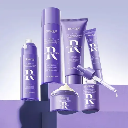 Kit Combo 6 Piezas Skincare Bioaqua Retinol Vitamina A