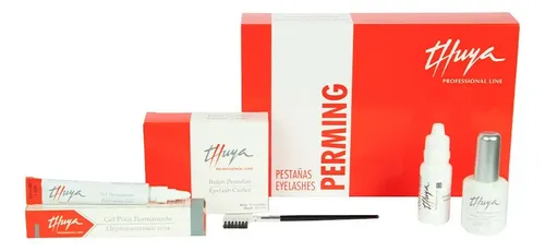 Kit Permanente Pestañas Thuya 100 Servicios Incluye Adhesivo y Accesorios
