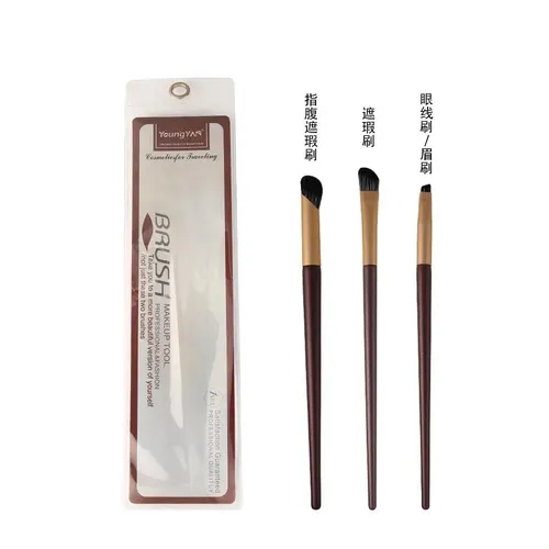 Set De Pinceles De Maquillaje Contorno Y Sombras
