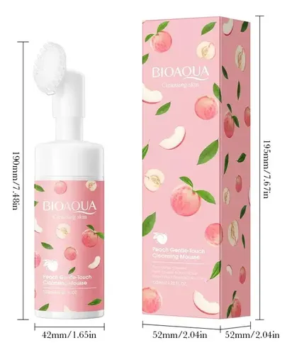 Limpiador Facial Espuma Purifica Melocotón 120ml Bioaqua