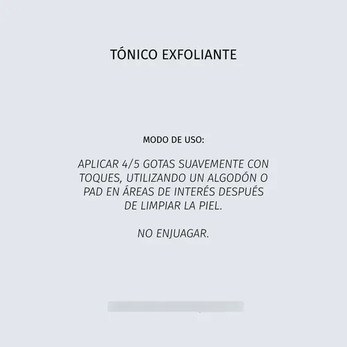 Tonico Exfoliante Acido Salicílico 2% Acf By Dadatina 75ml