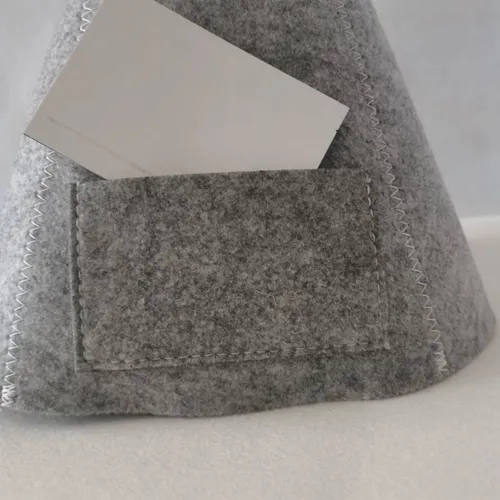Gorro De Fieltro Para Sauna, Baño Y Ducha, Sombrero De Baño