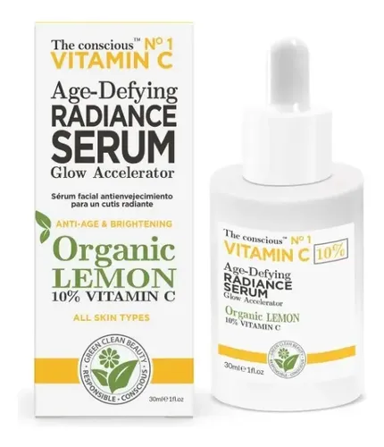 The Conscious Serum Radiante Antiage Vitamina C Orgánico Usa