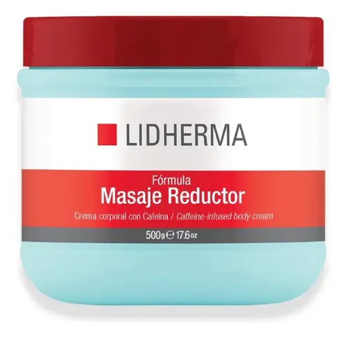 Crema Reductora Corporal Con Cafeína Quema Grasa Lidherma