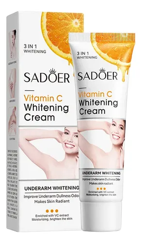Crema Aclaradora Sadoer Vitamina C Para Axilas Neutra