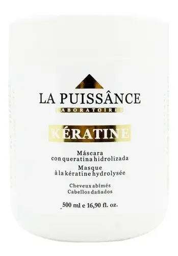 La Puissance Keratina Anti Frizz Máscara Pelo Dañado X 500ml
