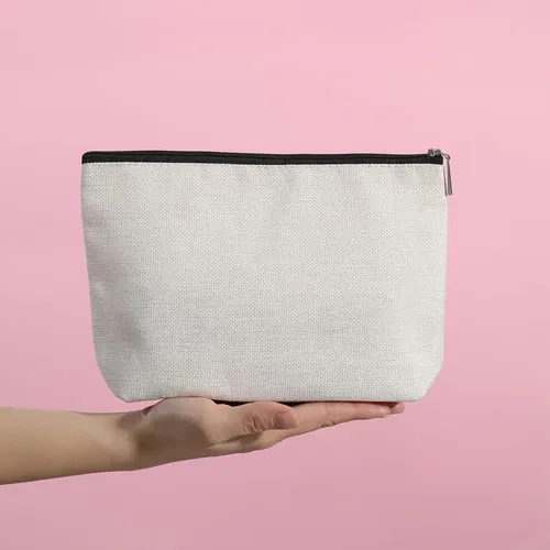 Bolso De Maquillaje Zhamen Impermeable De Algodón Y Lino Par