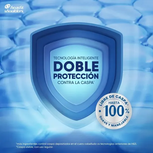 Shampoo Head & Shoulders Limpieza y Revitalización Control Caspa 180 ml