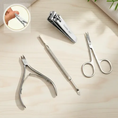 Kit Herramientas Basicas Manicuria Pedicuria Semipermanente
