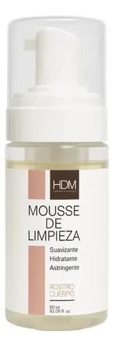 Hdm Mousse De Limpieza Descongestiva X 60cc. Hidrata Suaviza