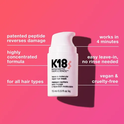 Mascarilla Capilar K18 Mini, Repara Cabello Seco Y Dañado