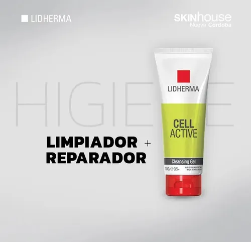 Cellactive Cleansing Gel Lidherma 100gr. Gel De Limpieza.