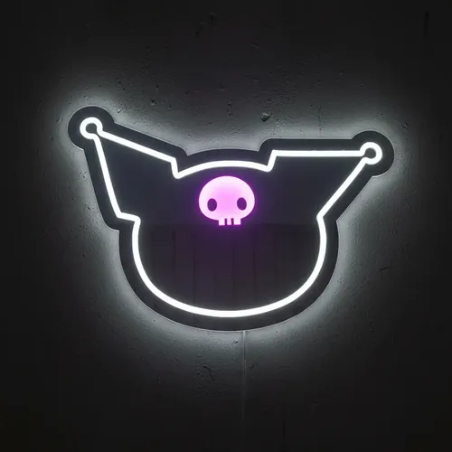 Espejo Iluminado Kuromi Led 27x19cm Acrílico Inastillable