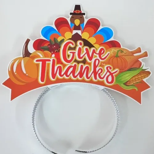 6 Accesorios Para El Pelo De Pavo Con Diadema De Acción De G