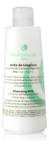 Carthage Leche De Limpieza Con Extracto De Caviar Y Algas