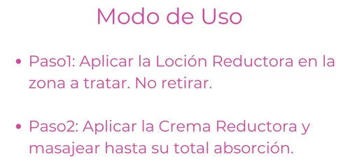 Crema Corporal Y Locion Reductora Grasa Adiposidad Lidherma