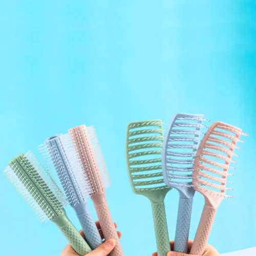 Peines Cepillos Kit X2 Para Cabello Mujer Peluqueria