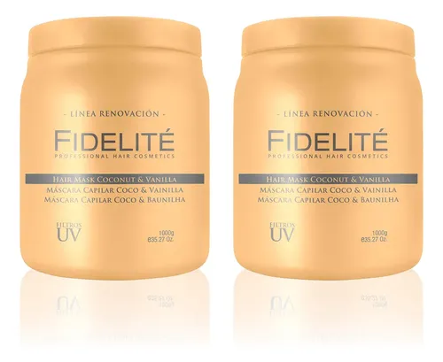 Fidelité X2 Renovación Máscara Capilar Coco Vainilla 1000gr