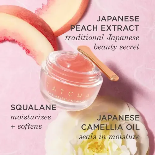 Mascarilla Labial Tatcha Kissu Exfoliante Nocturno 9g
