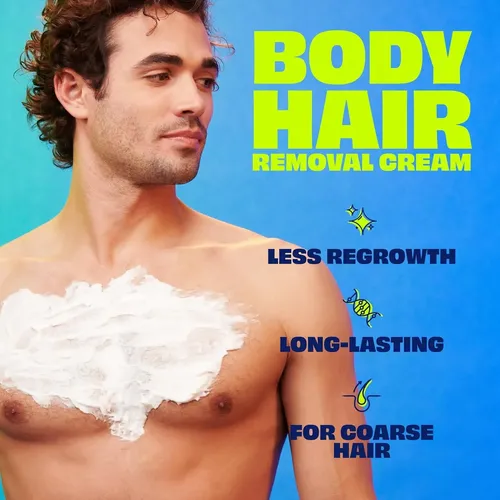 Crema Corporal Removedora De Vello Para Hombres Nair 340 G