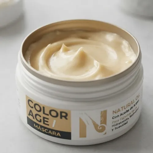Mascara Capilar Nutrición Natural Oil Argan 200g Colorage