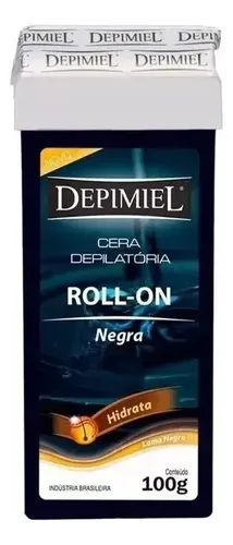 Roll On Cera Depilatoria Depimiel Negra 100gr