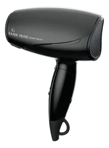 Gama Secador De Pelo Eolic Helios Mango Plegable Color Negro