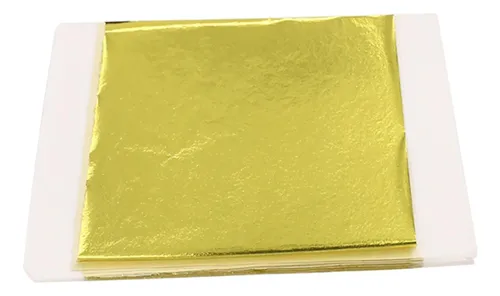 Imitación De Hoja De Hoja De Oro 100x Para Limon Amarillo
