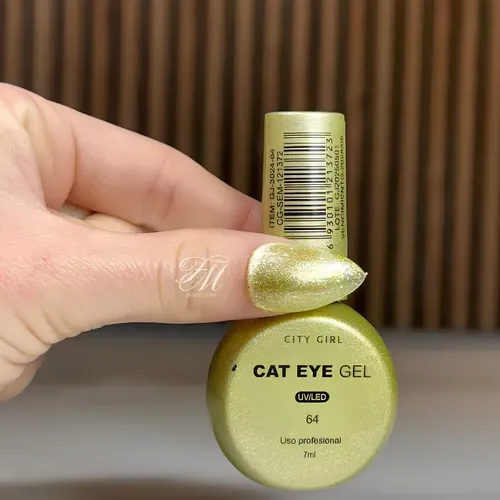 Esmalte City Girl Ojo De Gato 7ml, Efecto Magnético