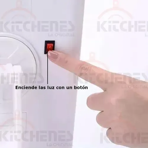 Espejo De Belleza Tocador Plegable De Tres Caras Con Luz Led