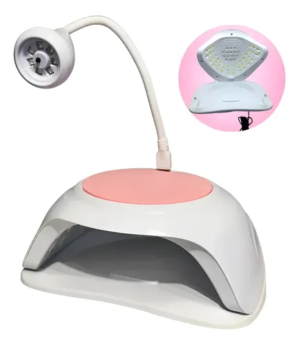 Lampara Para Uñas Cabina Led/uv  2 En 1 Sun Yc57c 268w