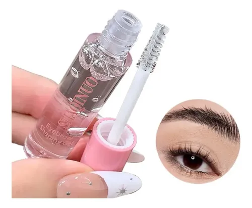 1 Gel Cejas 3d Secado Rápido Impermeable Fijador 1 Pieza