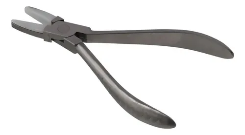 Pinzas Para Cambiar Plaquetas Lentes Media Luna Plata