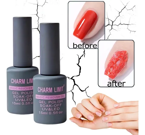 Removedor Mágico En Gel De Esmalte Semipermanente Charmlimit