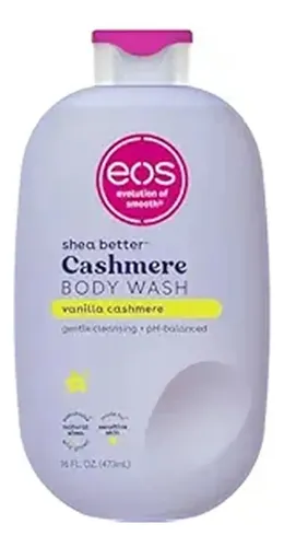 Sabonete Laquido Eos Cashmere Baunilha, 473 Ml, Hidratante,