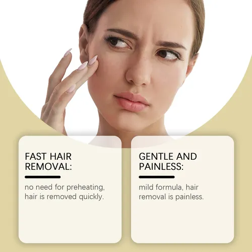 Cera En Papel Para Depilación Facial, Limpia La Piel