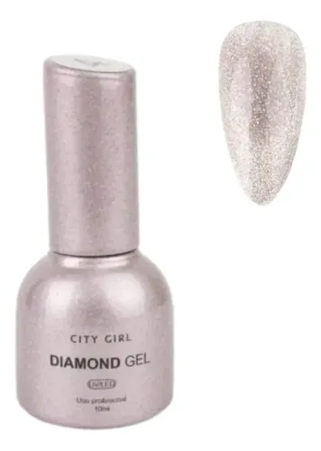 Esmalte Semipermanente City Girl Diamond Gel 10 Ml 4